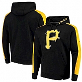Men's Pittsburgh Pirates Fanatics Branded Iconic Fleece Pullover Hoodie Black & Gold,baseball caps,new era cap wholesale,wholesale hats